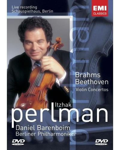 Cc@[NEp[} Itzhak Perlman BeethovenEBrahms Violin Concertos(DVD)