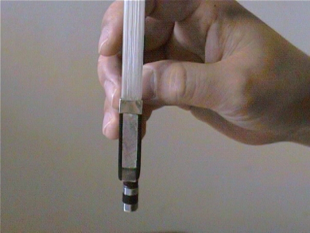 弓の持ち方